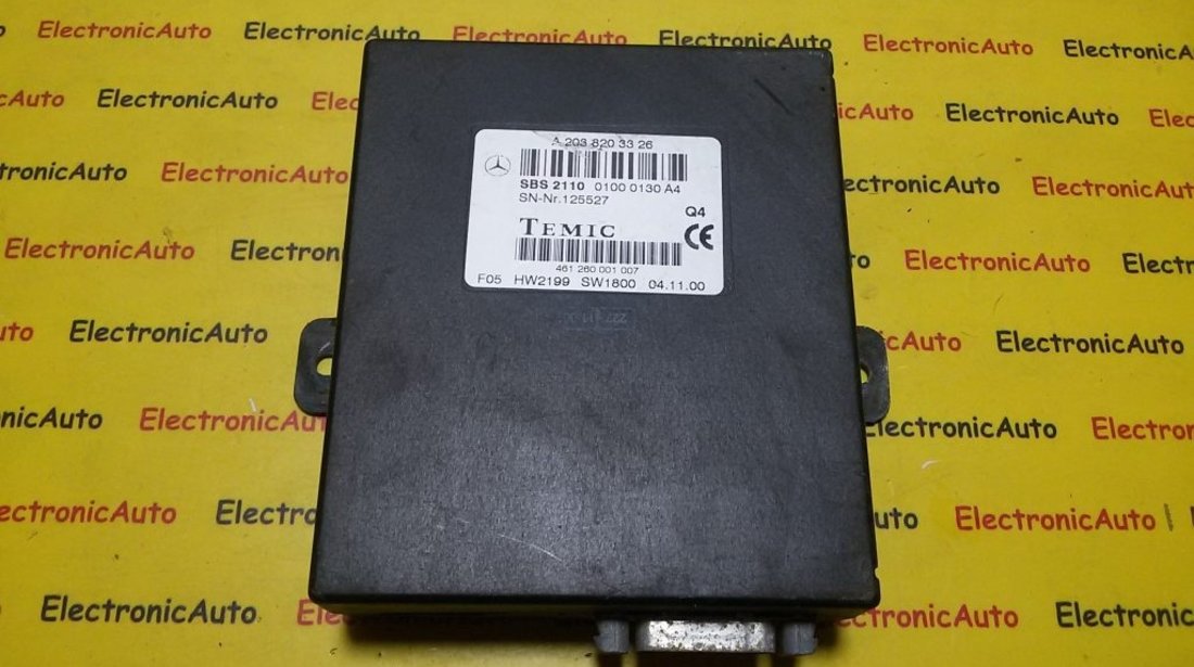 Modul Electronic Mercedes W210 S210 A2038203326, A 203 820 33 26