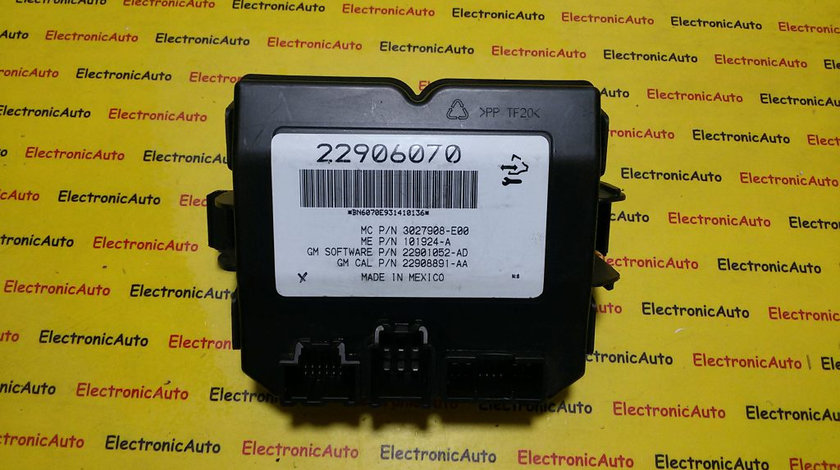 Modul electronic Opel 22906070