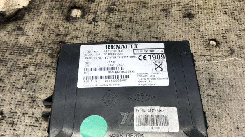 Modul electronic Renault Captur 1.5 Motorina 2015, 282758936R