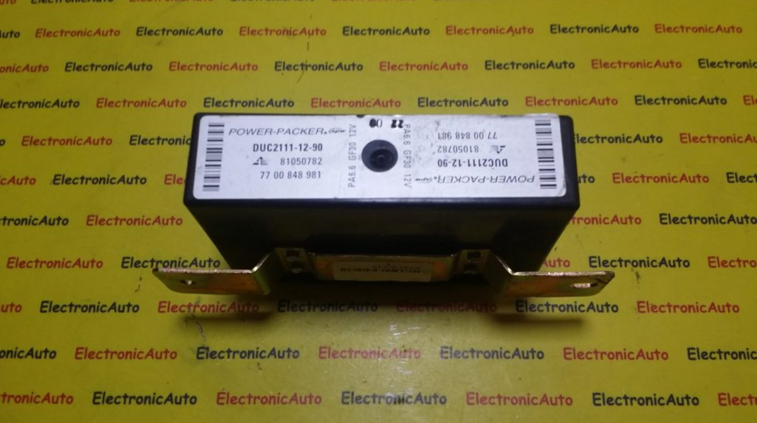 Modul Electronic Renault Megane, 7700848981, 81050782