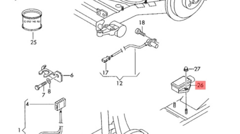 Modul ESP Audi A4 8E 2002 2003 2.0 20V ALT OEM 8E0907637A