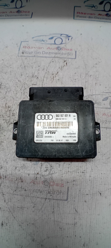 Modul frâna de mana Audi A4 B8 2010, 8K0907801H