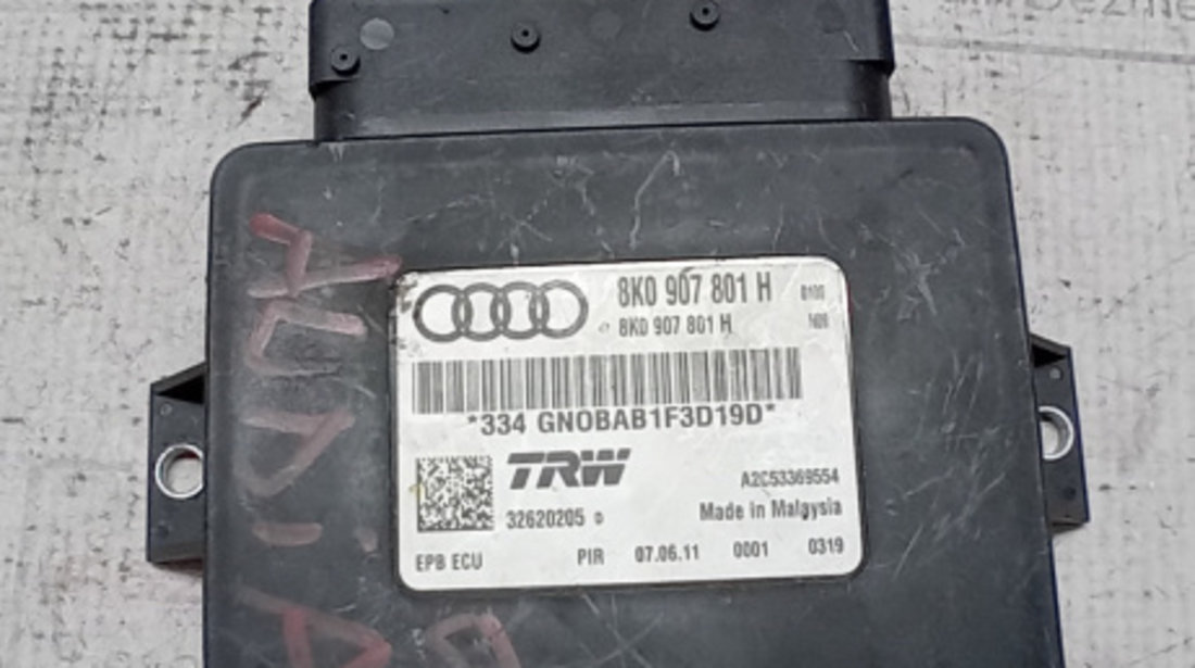 Modul frâna de mana Audi A5 2011, 8K0907801H