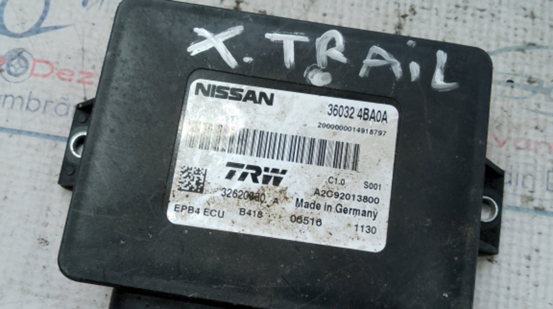 Modul frâna de mana Nissan X-Trail 2015, 360324BA0A
