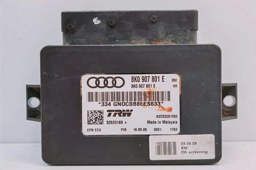 Modul Frana de Mana Parcare cod 8K0907801E 8K0907801E Audi A4 B8/8K [2007 - 2011]