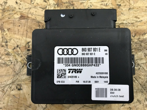 Modul frana mana Audi A4 Av. 2.0 TDI 2013 alb combi 2013 (8K0907801E)