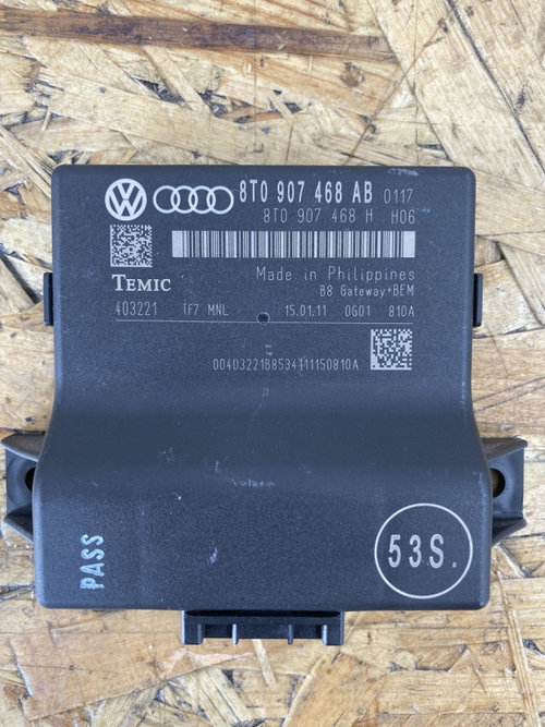 Modul gateway Audi A5 sportback sedan 2011 (8T0907468AB)