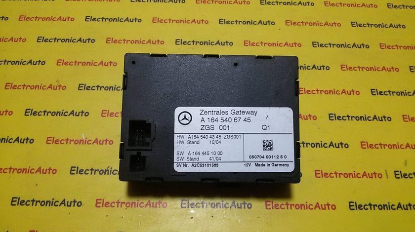 Modul Gateway Mercedes ML W164 A1645406745, A 164 540 67 45