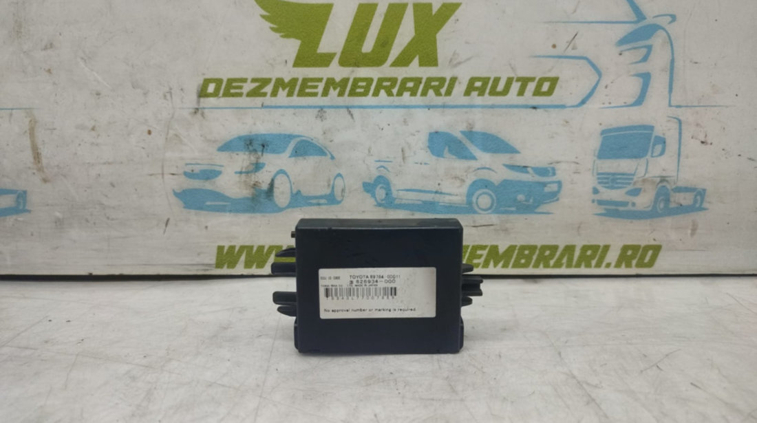 Modul imobilizator 89784-0d011 Toyota Yaris XP9 [facelift] [2009 - 2012]