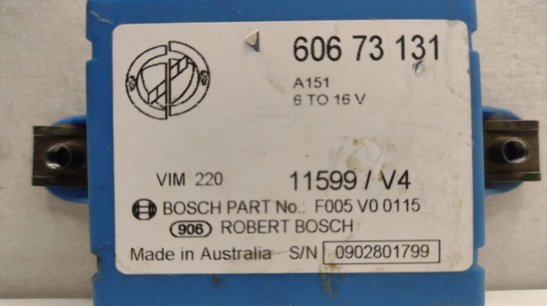 Modul Imobilizator, cod 60673131 60673131 Alfa Romeo 156 932 [1997 - 2007]