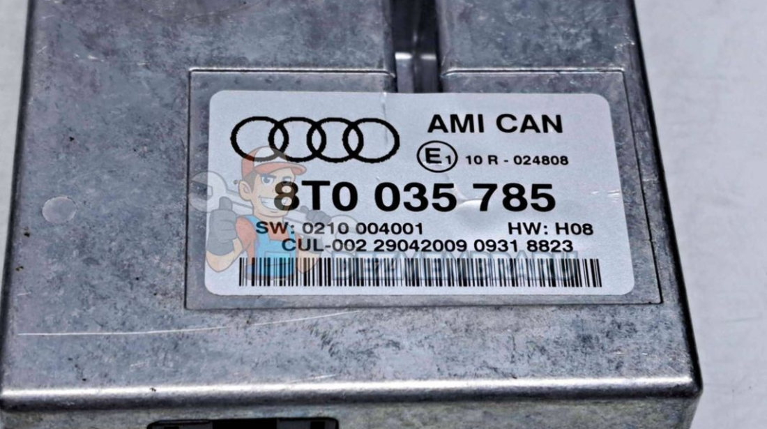 Modul interfata MMI Audi A5 (8T3) [Fabr 2007-2015] 8T0035785