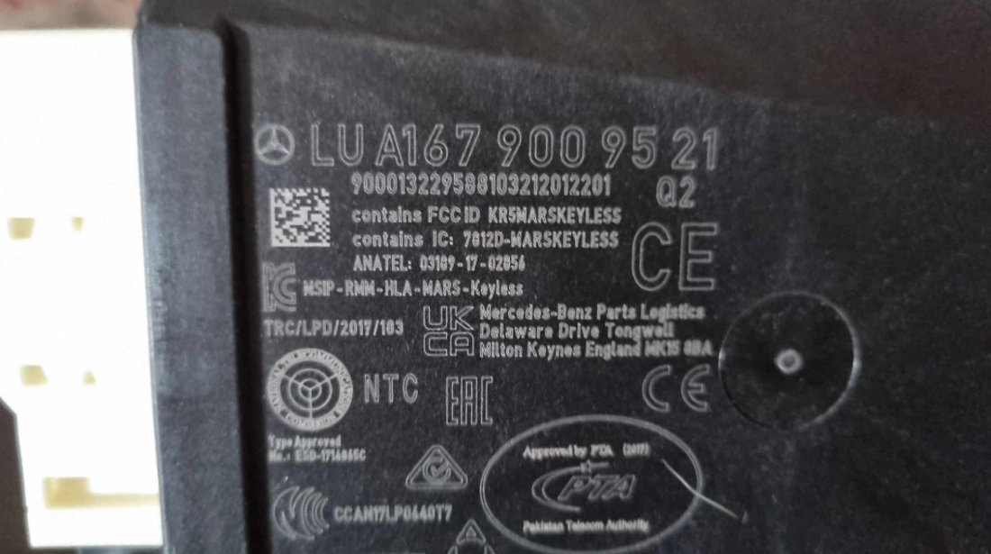 Modul Keyless A1679009521 Mercedes-Benz CLA Coupe (C118)