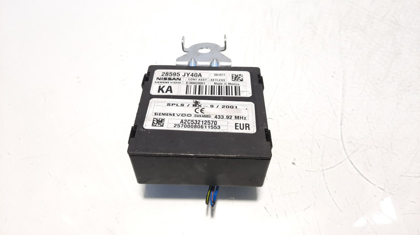 Modul keyless go, cod 28595JY40A, Renault Koleos 1 (id:558933)