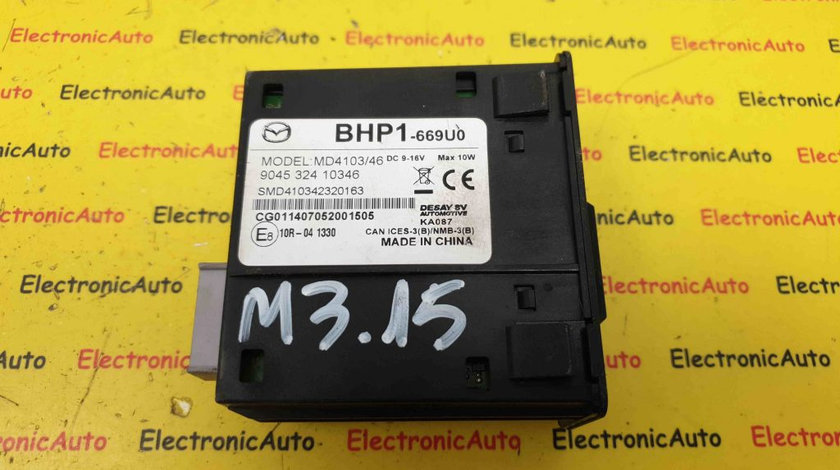 Modul Media Port USB Aux SD Media 3, BHP1669U0, 904532410346