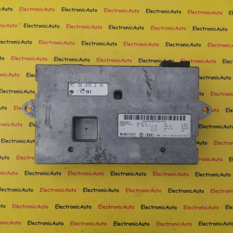 Modul MMI Audi, 4E0910731A, 4E0035729