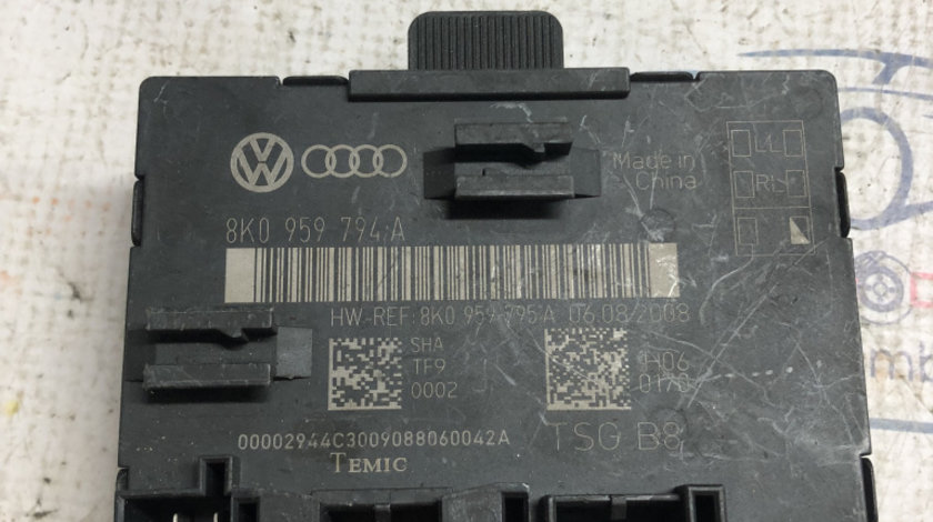 Modul Portiera Dreapta Spate Audi A4 B8 2012, 8K0959794A