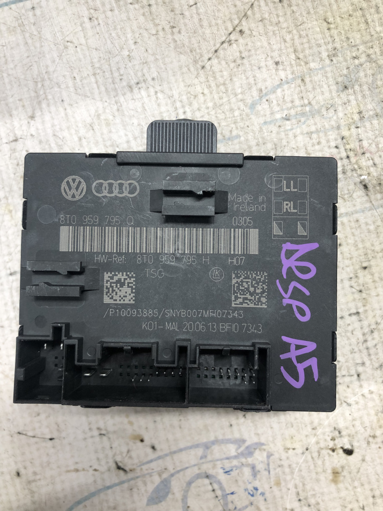 Modul Portiera Dreapta Spate Audi A5 2013, 8T0959795Q