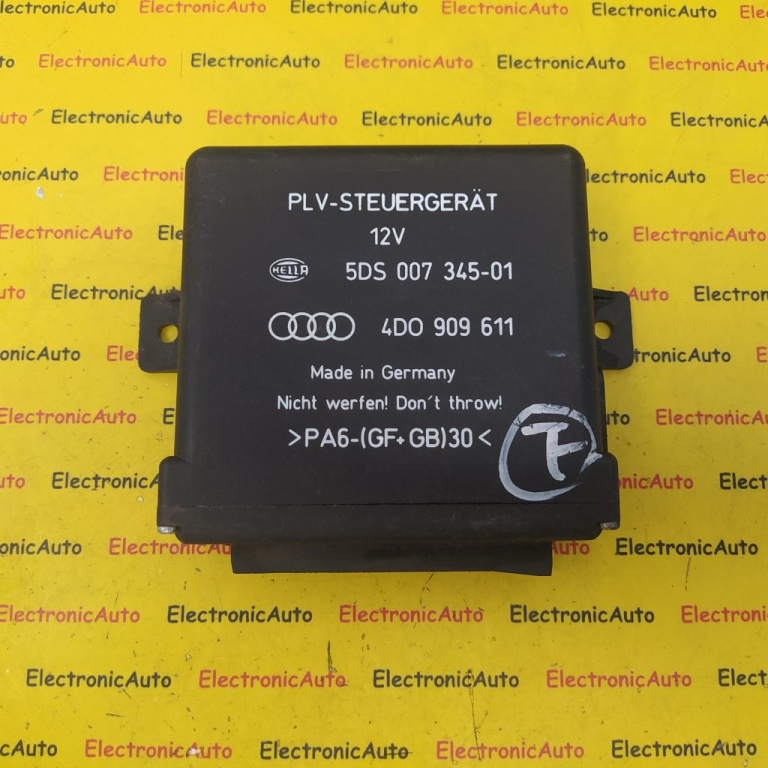 Modul Reglare Electrica Volan Audi A6, 4D0909611, 5DS00734501