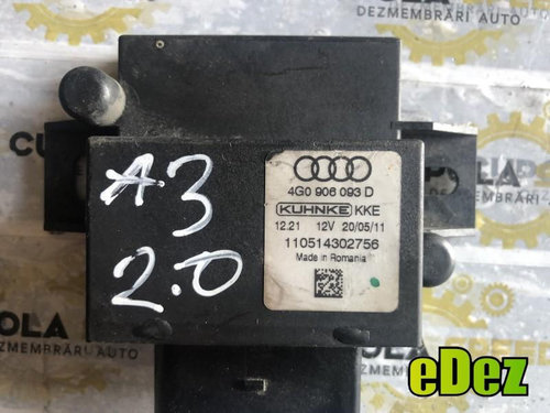 Modul releu pompa combustibil Seat Exeo (2008-2013) 4g0906093d