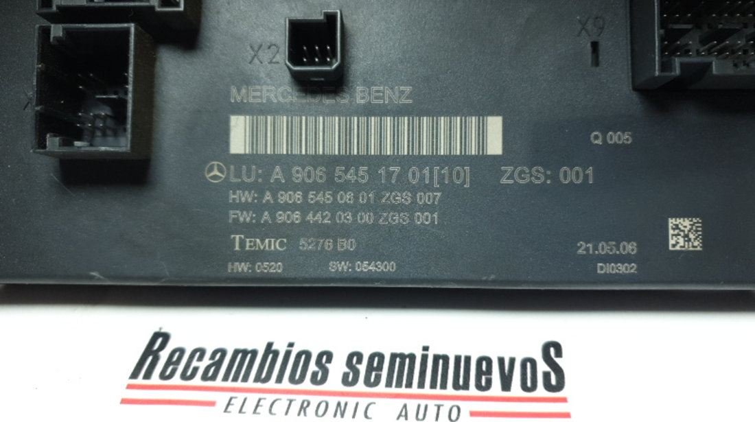 Modul SAM Mercedes Sprinter, Vw Crafter, A9065451701, A9065450601, A9064420300,