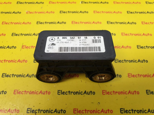 Modul Senzor ESP Mercedes C-Klasse, A0055429718, Q01