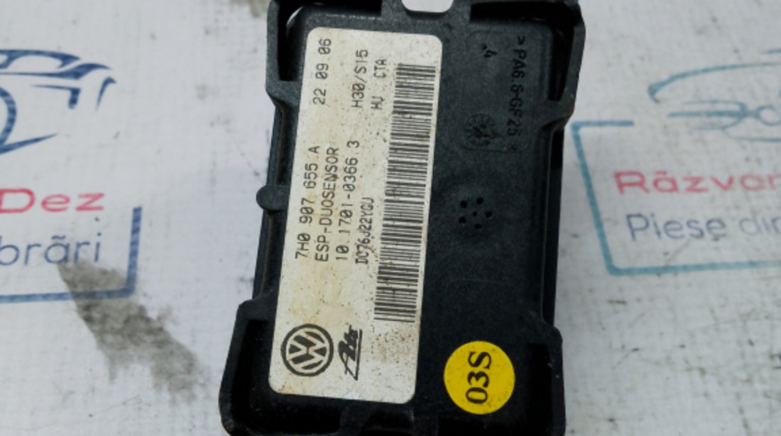 Modul senzor ESP Volkswagen Eos 2011, 7H0907655A