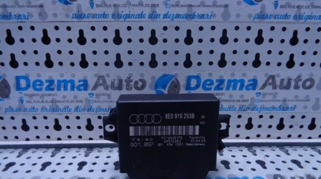 Modul senzor parcare 8E0919283B, Audi A4 Avant (8ED, B7) 2004-2008 (id:201147)