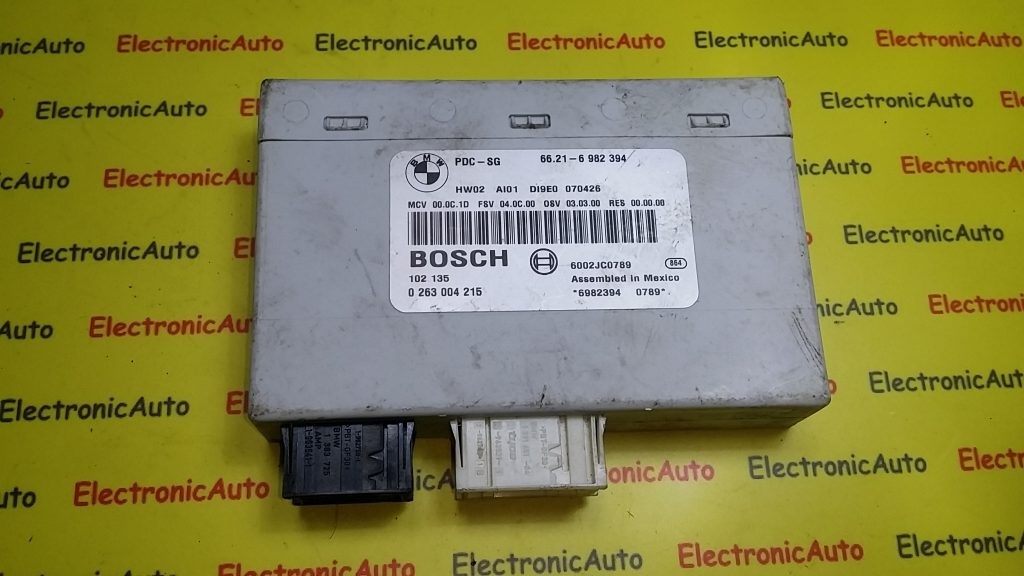 Modul senzori de parcare BMW 3, 66216982394, 0263004215,