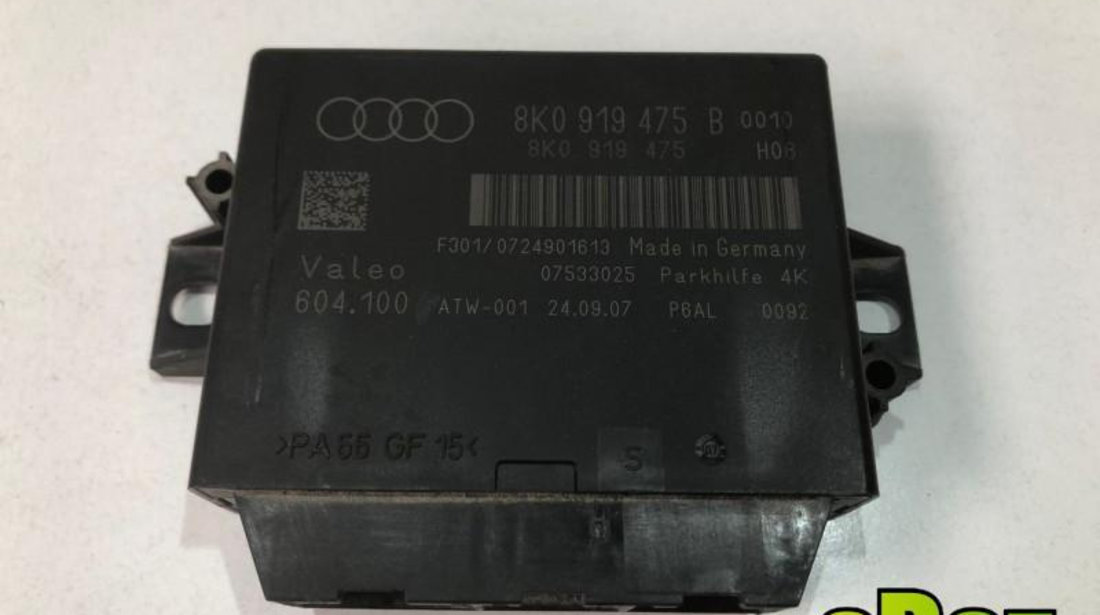 Modul senzori parcare Audi A4 (2007-2011) [8K2, B8] 8K0919475B