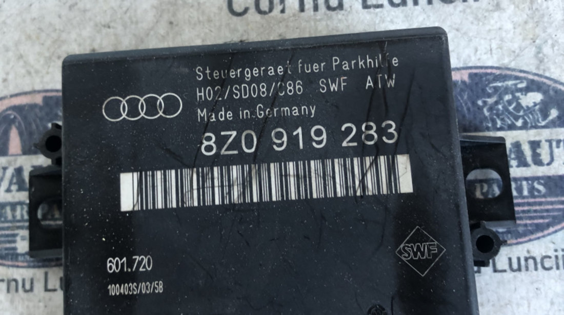 Modul Senzori Parcare Audi A6 C5, 8Z0919283