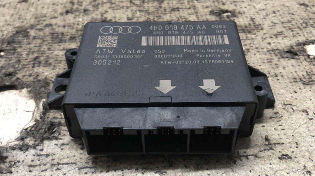 Modul Senzori Parcare Audi A6 C7 2012, 4H0919475AA