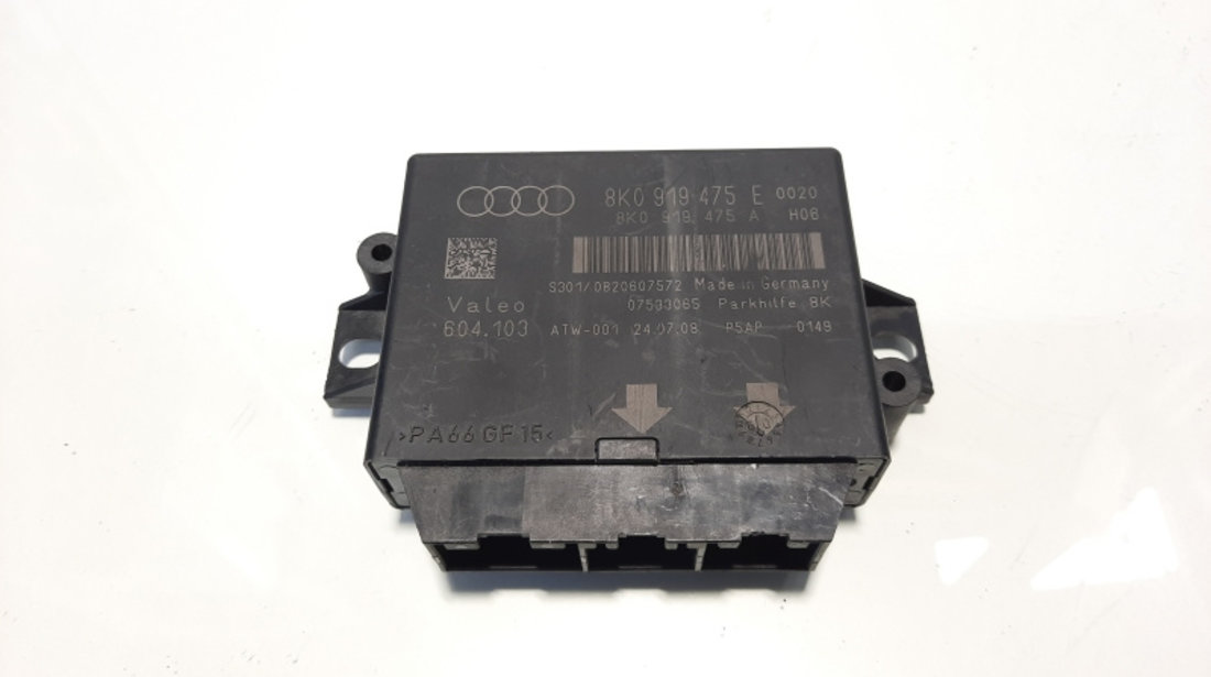 Modul senzori parcare, cod 8K0919475E, Audi A5 Sportback (8TA) (idi:600839)