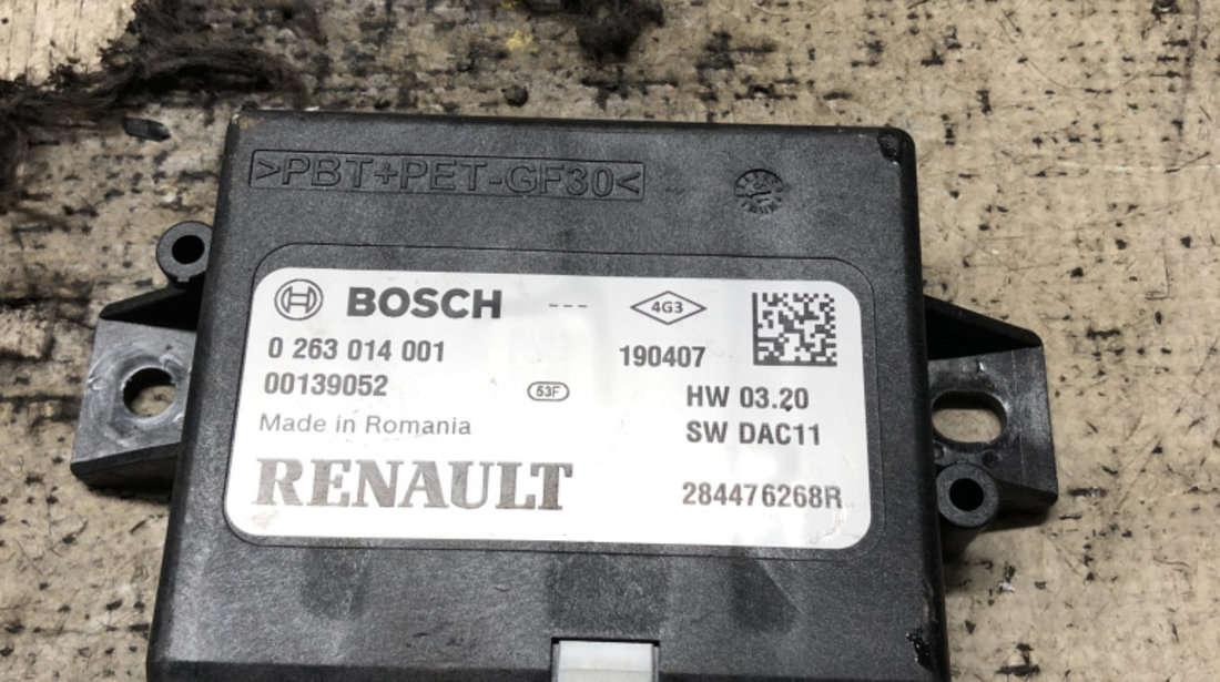 Modul Senzori Parcare Dacia Duster 1.3 Benzina 2019, 284476268R