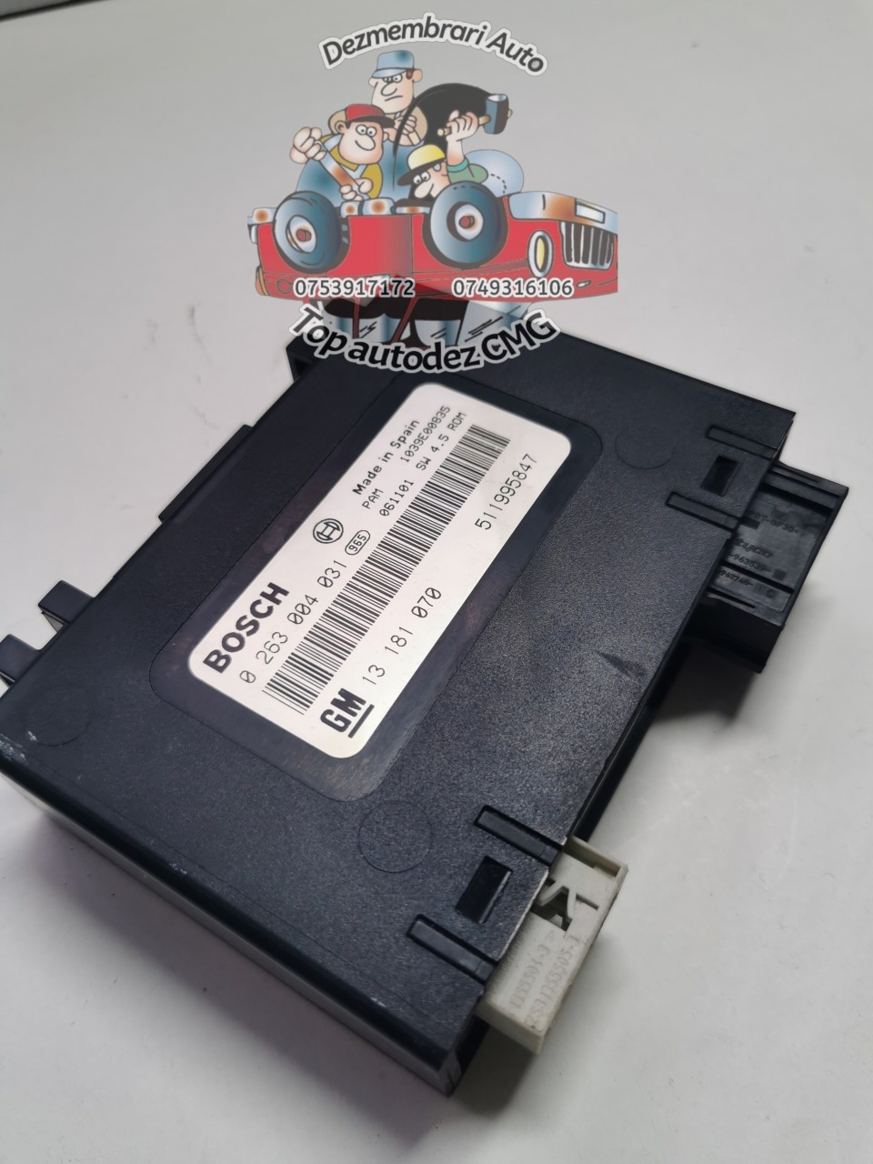 Modul senzori parcare Opel Astra H Zafira B 13181070 calculator 0263004031