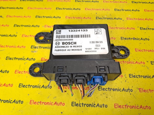 Modul senzori parcare Opel Zafira B, 0263004326, 13324133