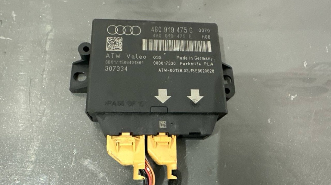 Modul senzori parcare PDC 4G0919475G AUDI A6 C7 Avant (4G5, 4GD) 3.0 TDI 211 cai