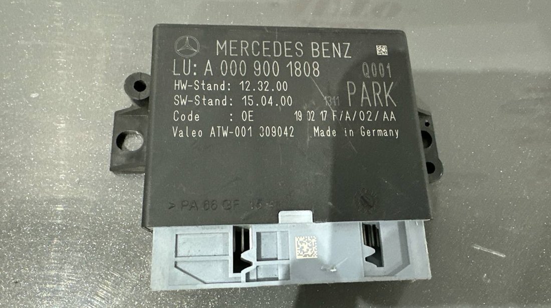 Modul senzori parcare PDC A0009001808 Mercedes-Benz C-Class Sedan (W205) 2.2 CDI BlueTEC 163 cai OM