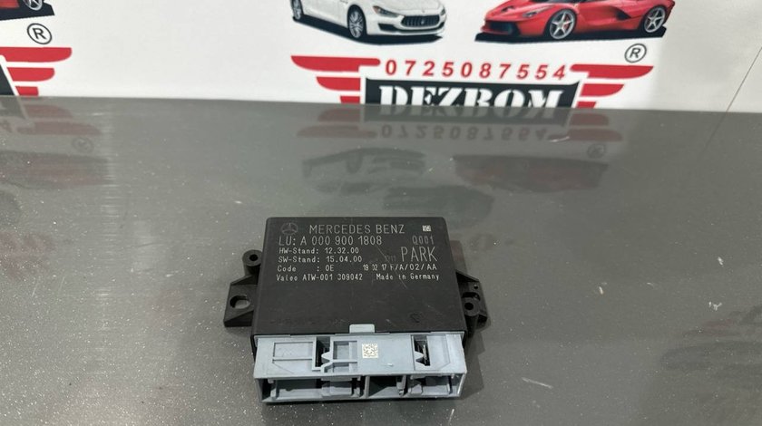 Modul senzori parcare PDC A0009001808 Mercedes-Benz C-Class Sedan (W205) 2.0 211 cai M 274.920