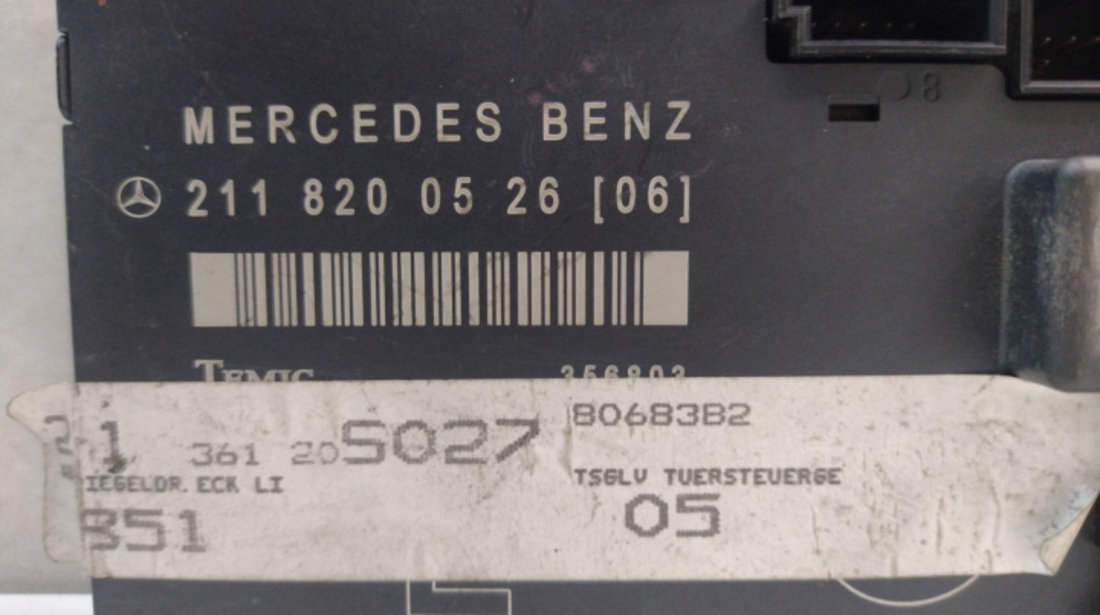 Modul Ușa Stanga, cod 2118200526 2118200526 Mercedes-Benz E-Class W211/S211 [2002 - 2006]