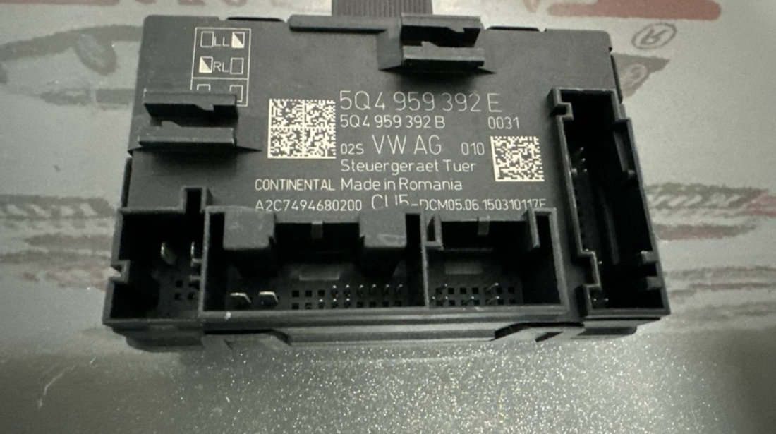 Modul usa dreapta fata 5Q4959392E Skoda Octavia III Hatchback (5E3) 2.0 TDI CRVC 143 cai