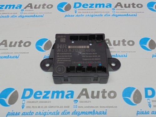 Modul usa dreapta spate, A2129004006, Mercedes Clasa E (S212) (id:198288)