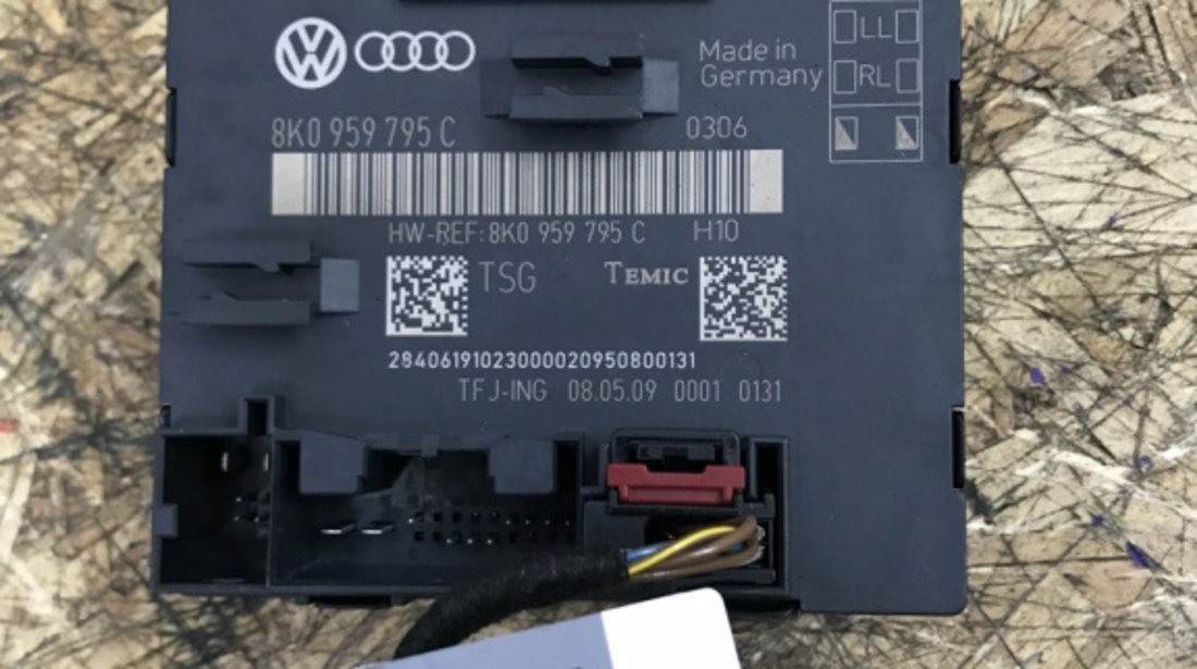 Modul usa dreapta spate Audi A4 B8 2.0TFSI , 180cp, Manual sedan 2009 (8K0959795C)