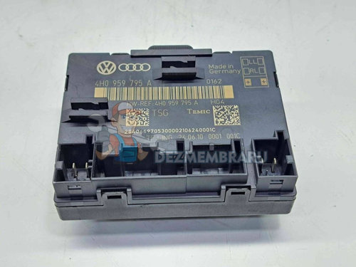 Modul usa dreapta spate Audi A8 (4H) [Fabr 2010-2017] 4H0959795A