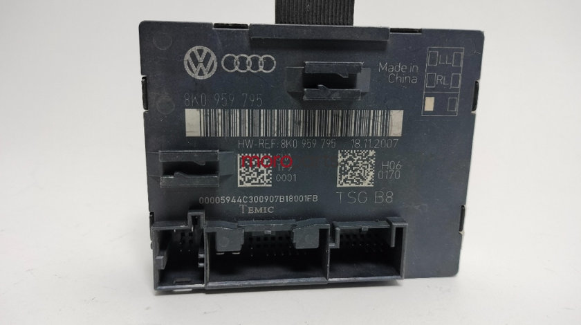 Modul usa stanga spate Audi A4 B8 (8K)Sedan 2009 2.0 TDI OEM 8K0959795