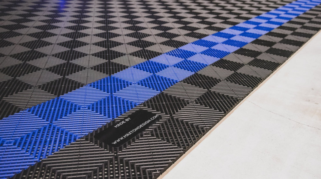 Modular "MAXTON Floor" MXFL-TILE-BLUE-9