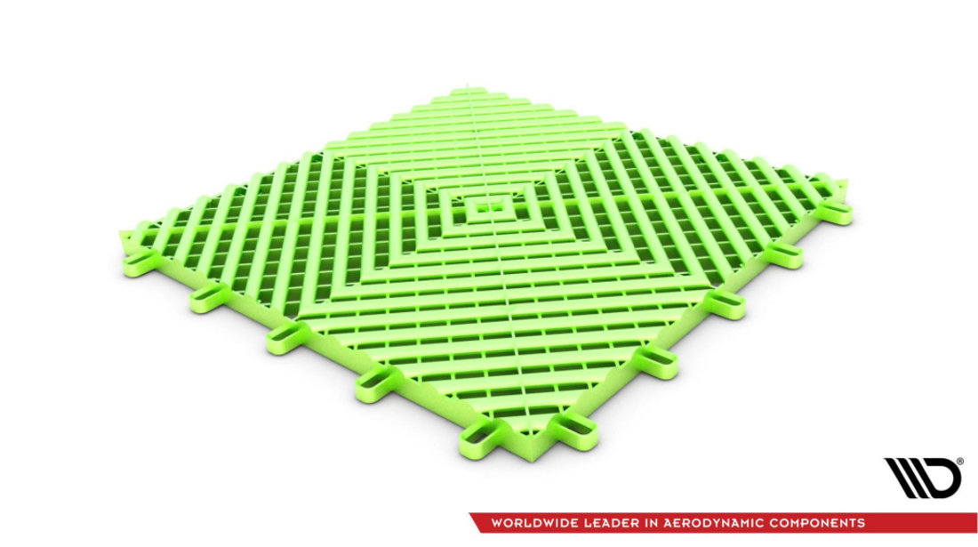 Modular "MAXTON Floor" MXFL-TILE-GREENLIME-9