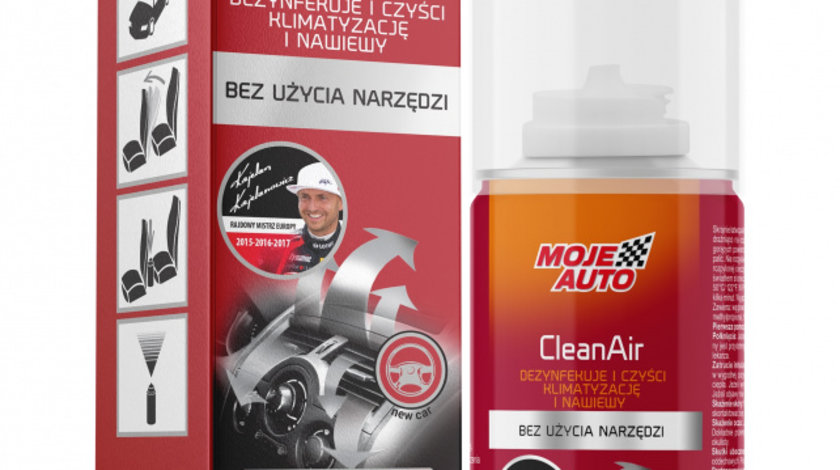 Moje Auto Spray Curatat Clima New Car 150ML 19-598