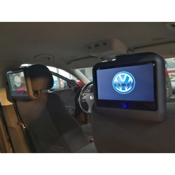 MONITOR AUTO TETIERA NEGRU ECRAN 9'' VW PASSAT B8 TOUCHSCREEN DVD PLAYER SD  USB PNI DB900 HD #16126762