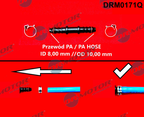 Montaj furtun, furtun combustibil (DRM0171Q DRM)