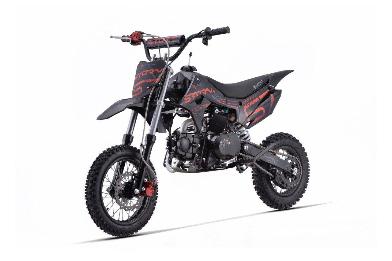 MOTOCROSS 110CC NOU Dirtbike Storm V3 12/10 Aut E-Start: